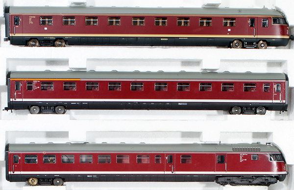 Consignment Lima149808 - Lima German Diesel Railcar Golden Series Set of the DB