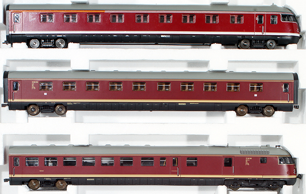Consignment Lima149994 - Lima German Diesel Railcar Set of the DB