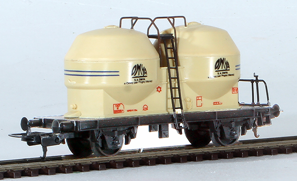 Consignment Lima302804 - Lima French OMYA Cement Silo Wagon of the SNCF
