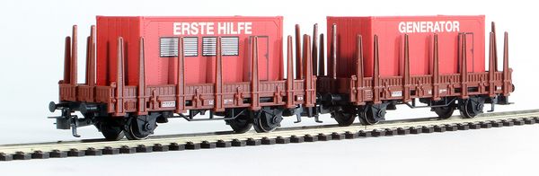 Consignment MA00752-6 - Marklin 00752-6 - Set of 2 First Aid Freight Cars