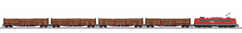 Consignment MA26594 - Marklin 26594 - German Lumber Transport Train of the DB AG (Sound Decoder)