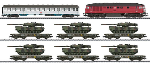 Consignment MA26606 - Marklin 26606 - German Federal Army Freight Train Set of the DB (Sound Decoder)