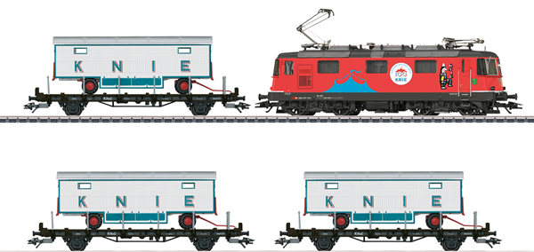 Consignment MA26615 - Marklin 26615 - Swiss 100 Years of the Swiss National Circus Knie Train Set of the SBB (Sound)
