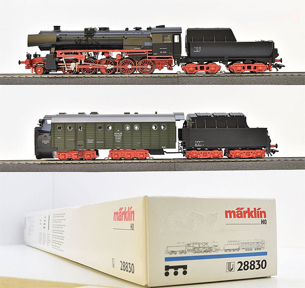 Consignment MA28830 - Marklin 28830 - BR52 Steam Loco and Rotary Snowplow of the DB