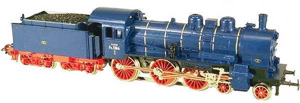 Consignment MA3091 - Marklin 3091 - Baden Steam Locomotive #1164 Blue