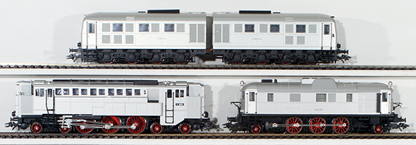 Consignment MA34203-1 - Marklin German 4-Piece Diesel Forefathers Locomotive Set of the DB