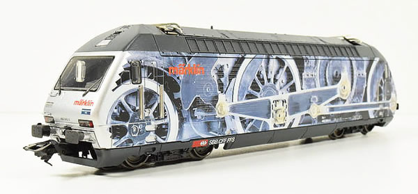 Consignment MA34637 - Marklin 34637 Swiss Electric Locomotive decorated with driving rods of the SBB