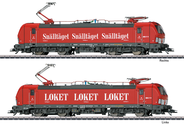 Consignment MA36184 - Marklin 36184 - Swedish Electric Locomotive Class 193 Snalltaget (Sound)