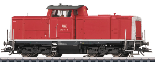 Consignment MA37007 - Marklin 37007 - German Diesel Locomotive cl 212 of the DB AG, Chinese Red (Sound Decoder)