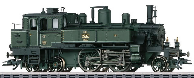 Consignment MA37139 - Marklin 37139 - German Steam Locomotive Class DXII of the Bavarian State Railroads (Sound Decoder)
