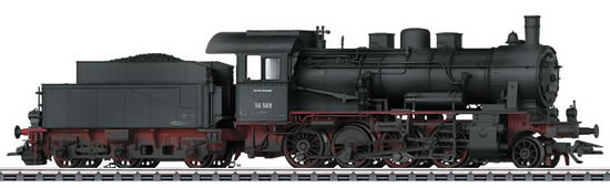 Consignment MA37516 - Marklin 37516 - German Freight Train Steam Locomotive BR 56.2-8 of the DRG (Sound Decoder)