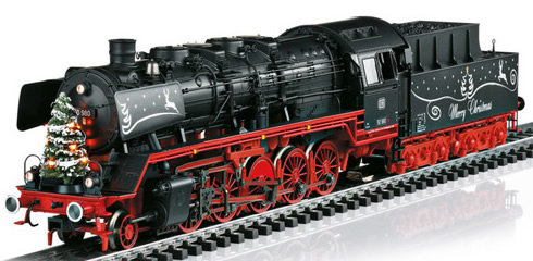Consignment MA37838 - Marklin 37838 - German Christmas Steam Locomotive Class 50 with a Tender of the DB (Sound Decoder)