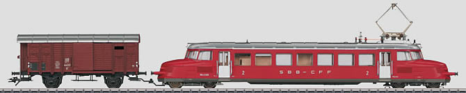 Consignment MA37866 - Marklin 37866 - SBB Red Arrow Rail Car