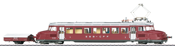 Consignment MA37869 - Marklin 37869 - Swiss Powered Rail Car Class RCe 2/4 of the SBB (Sound)