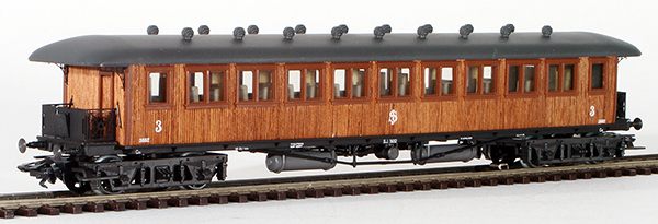 Consignment MA4270 - Marklin Swedish 3rd Class Passenger Carriage of the SJ