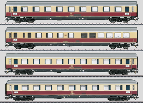 Consignment MA43854 - Marklin 43854 - TEE Helvetia Express Train Passenger Car Set 