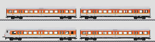 Consignment MA43892 - Marklin 43892 - DB S-Bahn Commuter 4-Car Set