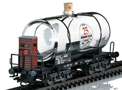 Consignment MA44534 - Marklin 44534 - Glass Tank Car for 25 Years of Insider Membership