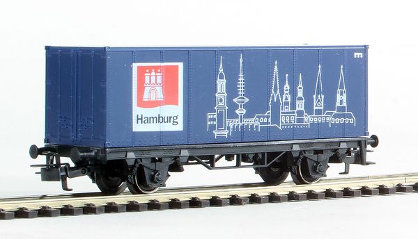 Consignment MA4481.035 - Marklin 4481.035 - Camions Hamburg Blue Freight Car