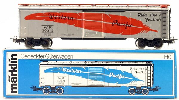 Consignment MA4571 - Marklin 4571 - Freight Car Western Pacific Metal