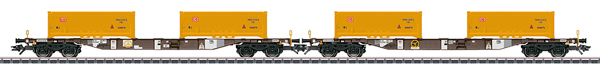 Consignment MA47130 - Marklin 47130 - DB KLV Type Sgns Container Transport 2- Car Set, Era V