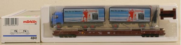Consignment MA4841 - Marklin 4841 - Flat Car with Truck Goppinger
