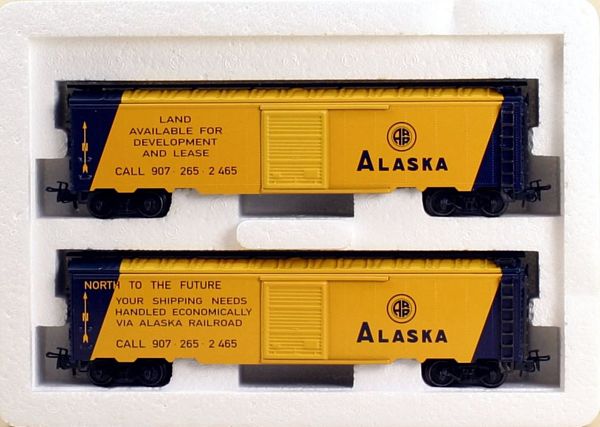 Consignment MA4858 - Marklin 4858 - Alaska Railroad Boxcars