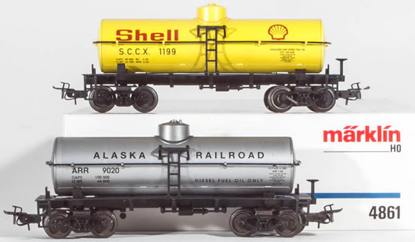 Consignment MA4861 - Marklin 4861 Alaska Railroad Tank Car Set
