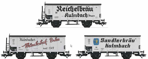 Consignment MA48771 - Marklin 48771 - 3pc Kulmbach Beer Car Set (L)