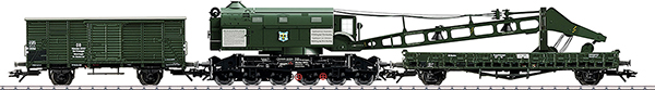 Consignment MA49570 - Marklin 49570 - Dgtl DB Ardelt 57 Metric Ton Steam Crane, Era IIIb