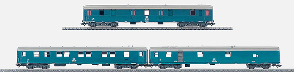 Consignment MA49951 - Marklin 49951 Crane Tender 3 Car Set of the DB with sounds