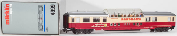 Consignment MA4999 - Marklin 4999 German Panorama Passenger Car of the DB