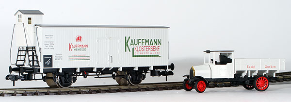 Consignment MA58311 - Marklin Freight Wagon set - Boxcar with vehicle