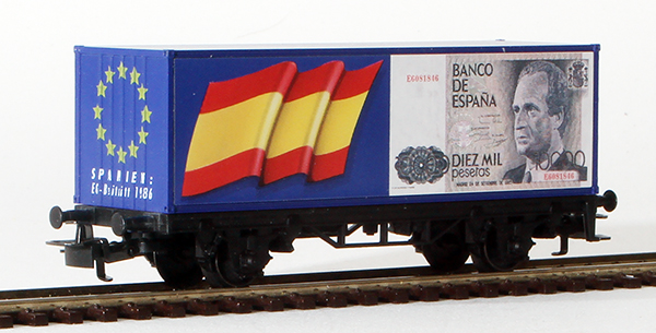 Consignment MA84575 - Marklin Europe 1993 Spain Container Car