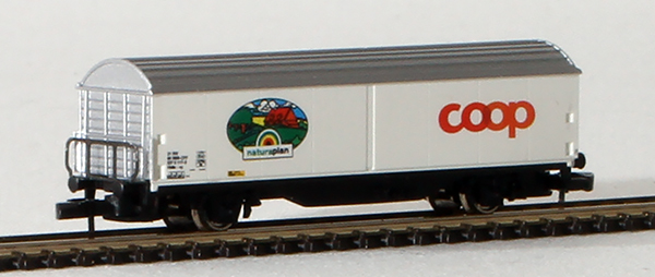 Consignment MA8657.924 - Marklin Swiss COOP naturaplan Boxcar of the SBB