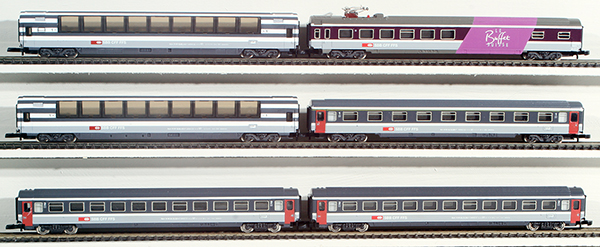 Consignment MA87660 - Marklin Swiss Eurocity Express 6-Piece Passenger Car Set of the SBB 