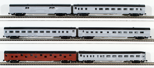Consignment MA87846 - Marklin 6-Piece Passenger Car Set of Different American Railroads