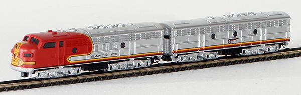 Consignment MA88606 - Marklin American Diesel Locomotive F7 A-B Set of the Atchison, Topeka, and Santa Fe Railway