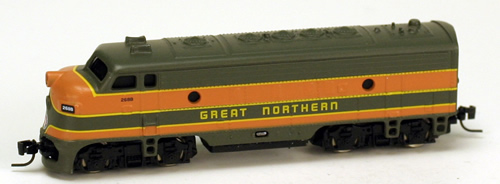 Consignment MT12008 - MicroTrain MT12008 - Great Nothern F-7 A Unit Dummy Locomotive