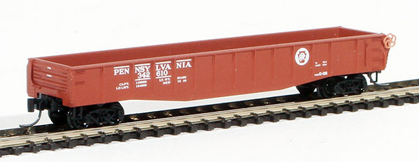 Consignment MT13101 - Micro-Trains American 50 Gondola, Fishbelly Side, w/ Drop Ends of the Pennsylvania Railroad