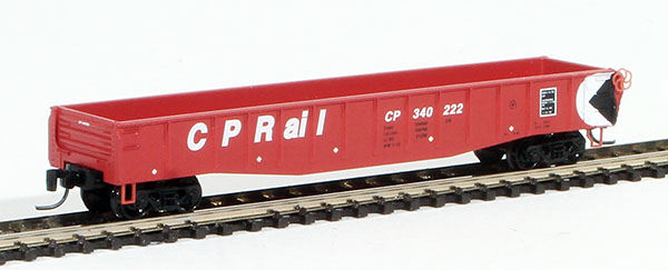Consignment MT13108 - Micro-Trains Canadian 50 Gondola, Fishbelly Side w/ Drop Ends of the Canadian Pacific Railway