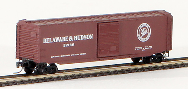 Consignment MT13503 - Micro-Trains American 50 Standard Boxcar, Single Door, of the Delaware & Hudson Railway