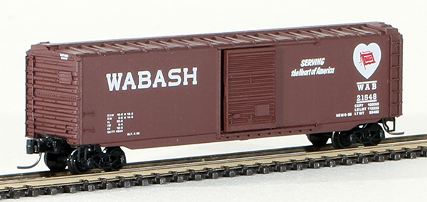 Consignment MT13512 - Micro-Trains American Single Door Boxcar of the Wabash Railroad