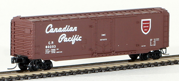 Consignment MT13604 - Micro-Trains Canadian 50 Standard Boxcar, Plug Door, of the Canadian Pacific Railway