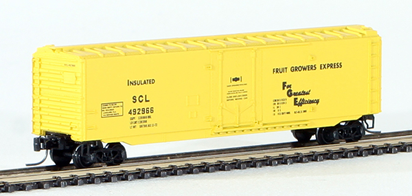 Consignment MT13608 - Micro-Trains American 50 Standard Boxcar, Plug Door, of the Seaboard Coast Line Railroad