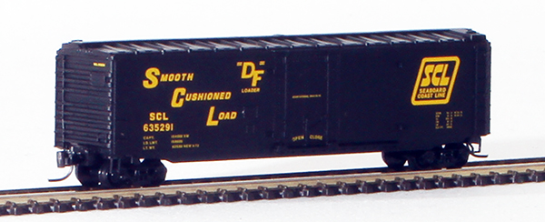 Consignment MT13611-2 - Micro-Trains American 50 Standard Box Car, Plug Door, of the Seaboard Coast Line Railroad