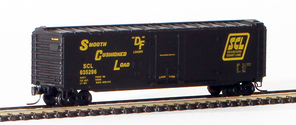 Consignment MT13611 - Micro-Trains American 50 Standard Boxcar, Plug Door, of the Seaboard Coast Line Railroad