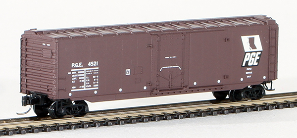 Consignment MT13627 - Micro-Trains Canadian 50 Standard Box Car, Plug Door, of the Pacific Great Eastern Railway 