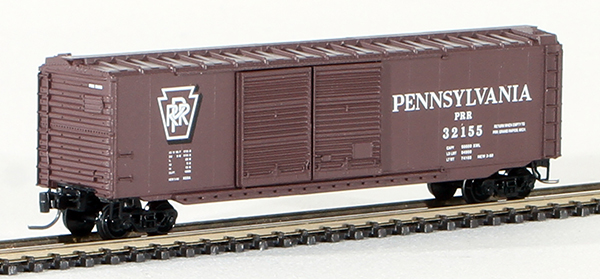 Consignment MT13701-2 - Micro-Trains American 50 Standar Box Car, Double Doors, of the Pennsylvania Railroad