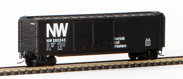 Consignment MT13703-2 - Micro-Trains American 50 Standard Box Car, Double Doors, of the Norfolk & Western Railway